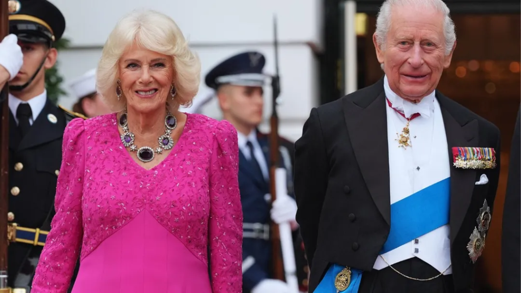 Queen Camilla’s Show-Stopping Amethyst Necklace