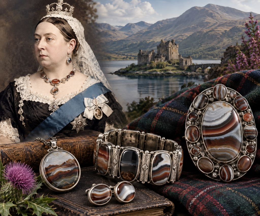 Queen Victoria’s Scottish Agate Jewelry